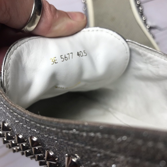 Prada glitter studded sneaker shoe - Picture 6 of 7